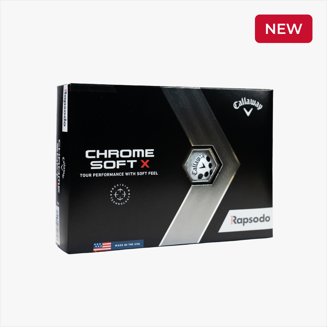 Callaway® RPT™ Chrome Soft X® Golf Balls with Trackers | Rapsodo